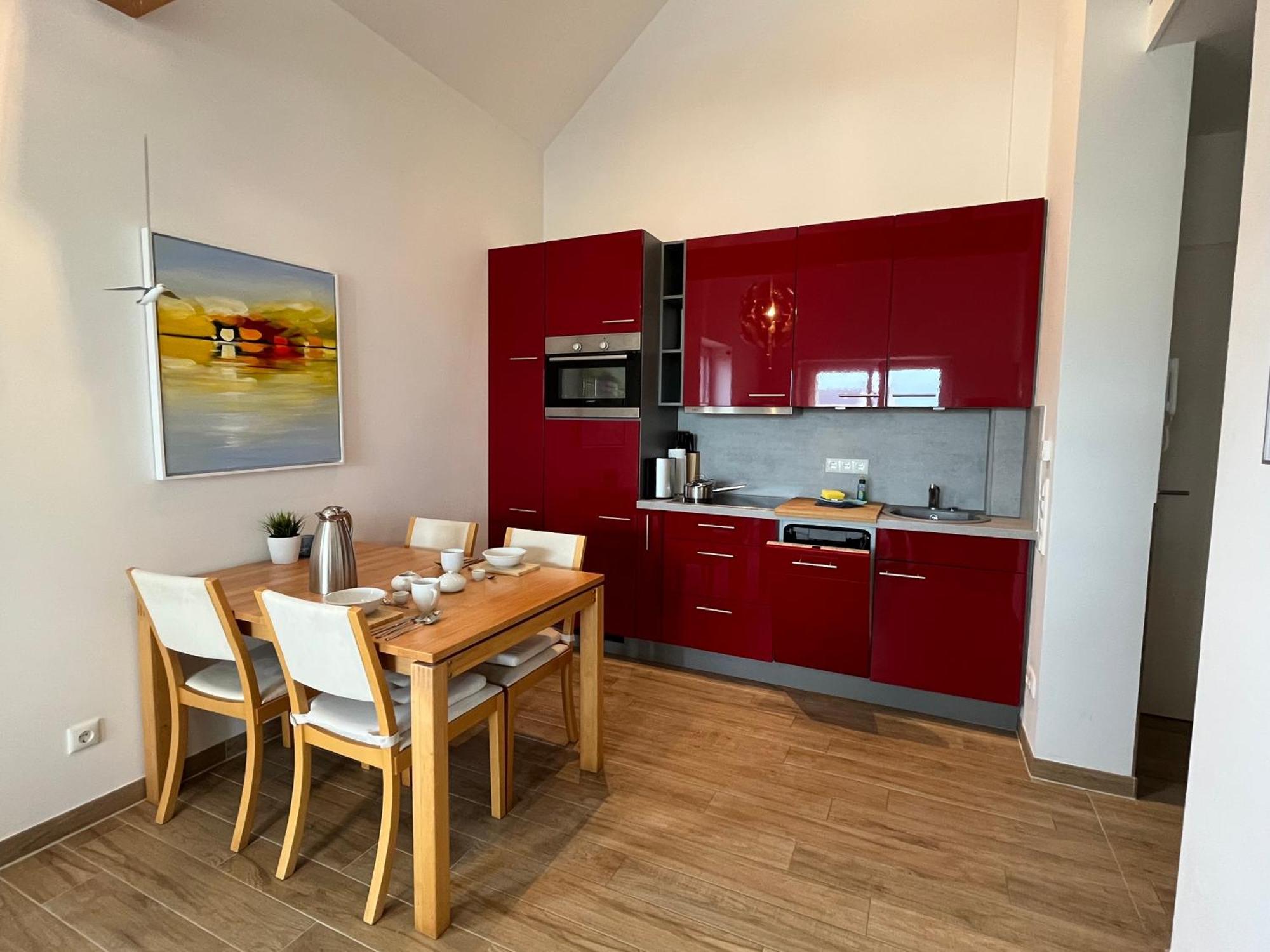 Apartment Sonnendeck, Am Alten Deich 22 دانغاست المظهر الخارجي الصورة