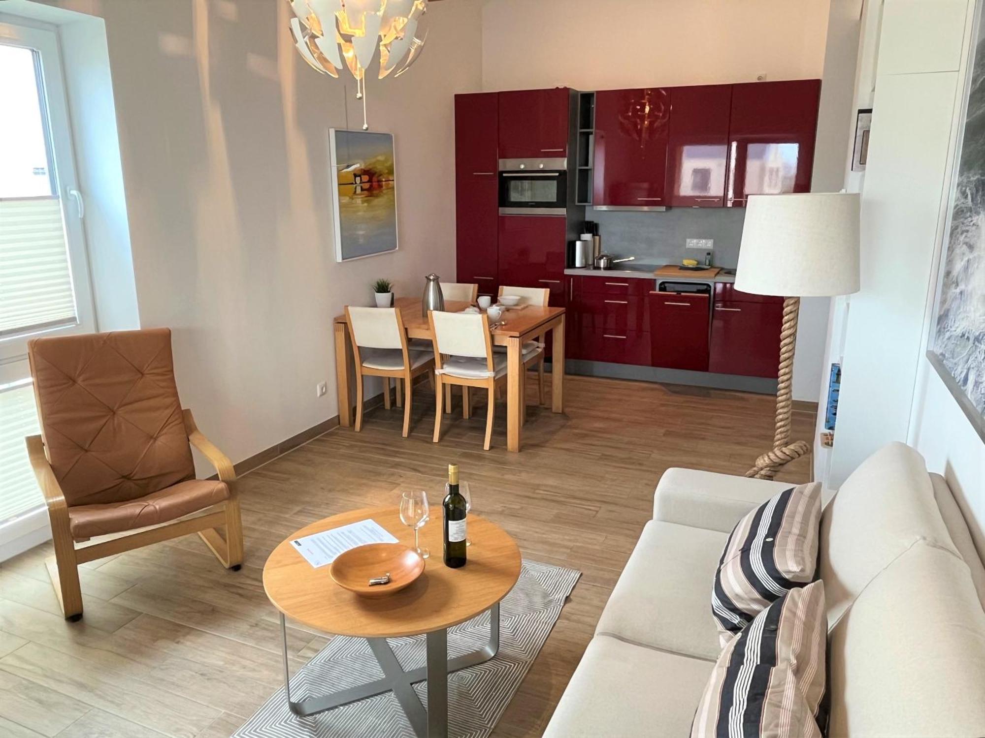 Apartment Sonnendeck, Am Alten Deich 22 دانغاست المظهر الخارجي الصورة